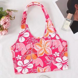 One piece halter